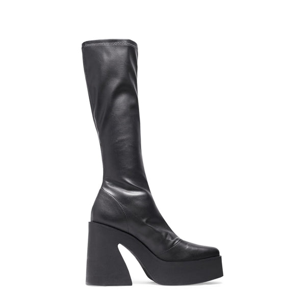 Bota Spice Preta Stretch Salto Grosso